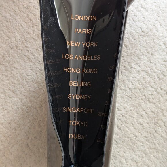 Black Patent Ted Baker London Cat tote bag - Picture 3 of 7